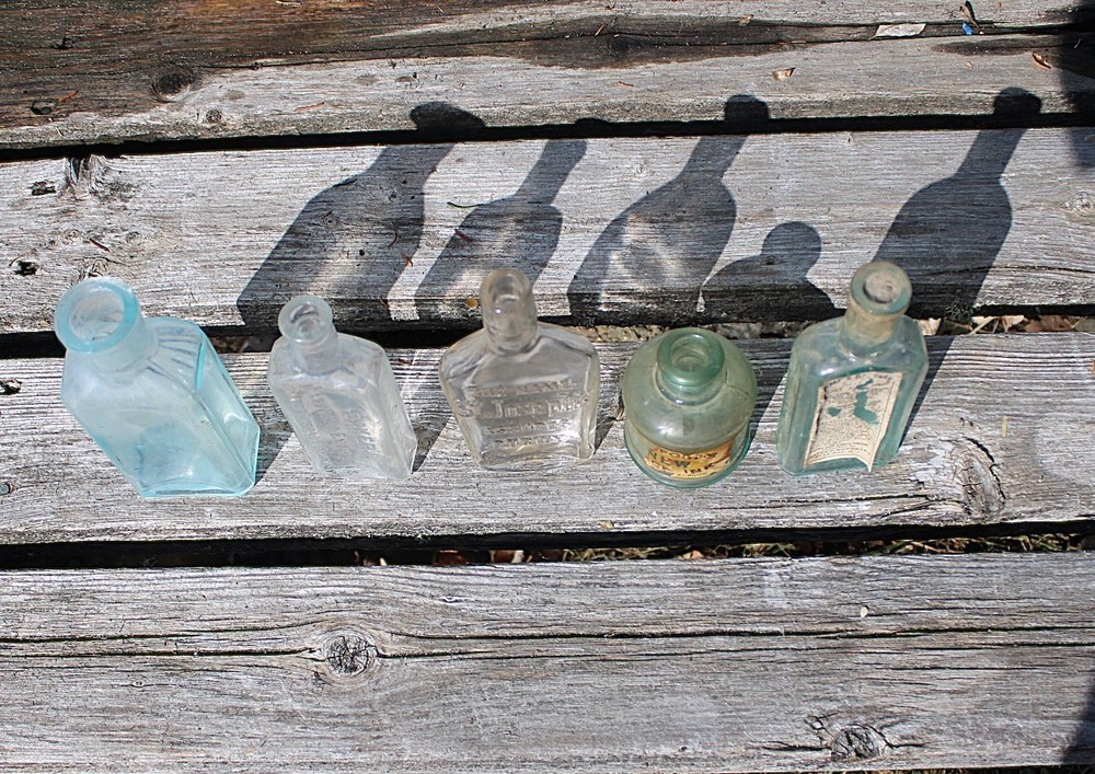 Old bottles - lot of 5