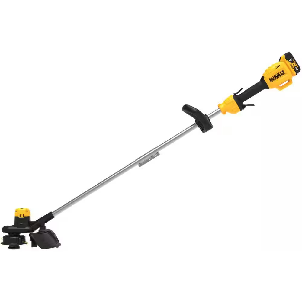 20V MAX Cordless Battery Powered String Trimmer Kit with (1) 4Ah Battery, Charge