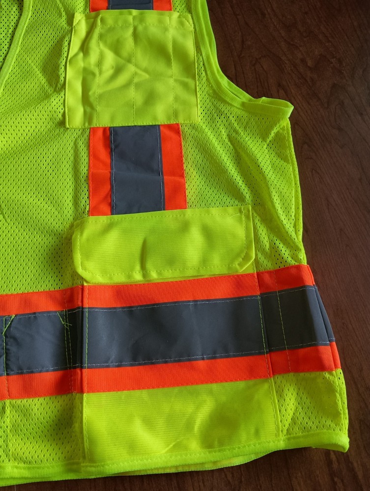 Radians SV6 Two-tone Class 2 Surveyor Polyester Mesh Vest Size Medium