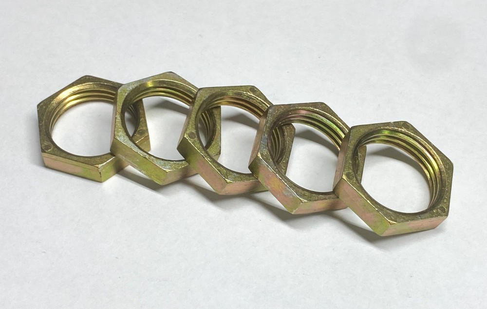 5-Pack Dillon 7/8x14 Reloading Die Lock Rings – 1″ Die Locking Nuts
