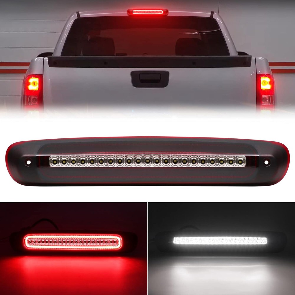 High Mount 3rd Brake Stop Light  Compatible with 2007-2013 Chevy Silverado