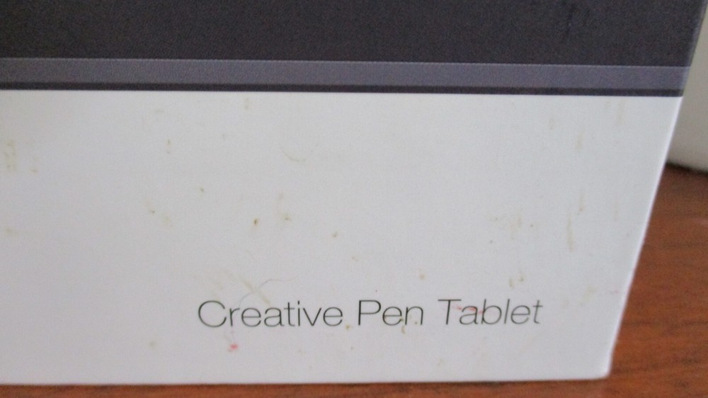 HUION Black CREATIVE PEN TABLET HS64 ~NEW OPEN BOX (tk)