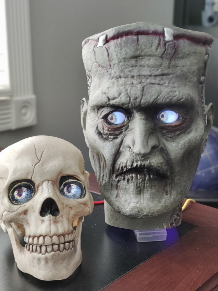 Digital Eyes Kit, Halloween Digital Eyes, Prop Builder, Halloween skeleton