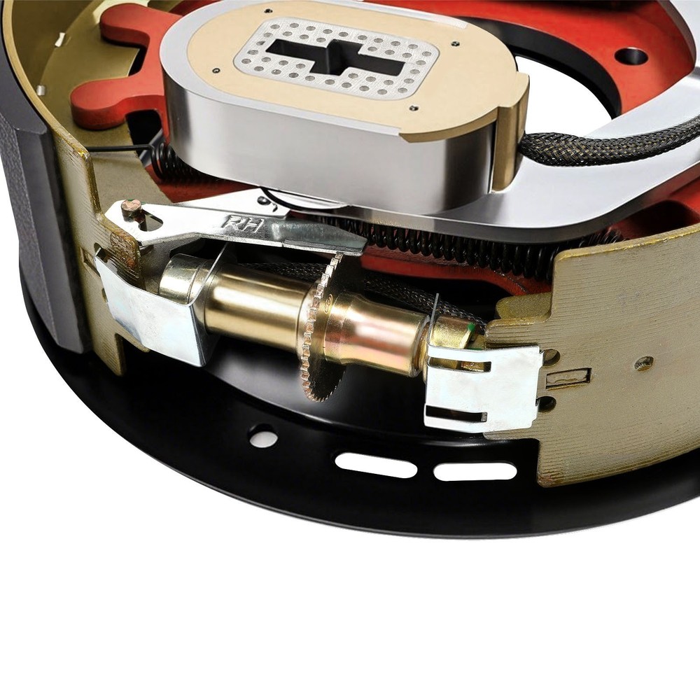 NEW PAIR 12-1/4x4" 10K HD Electric Backing Plate 10000 Trailer Brake Fits Dexter