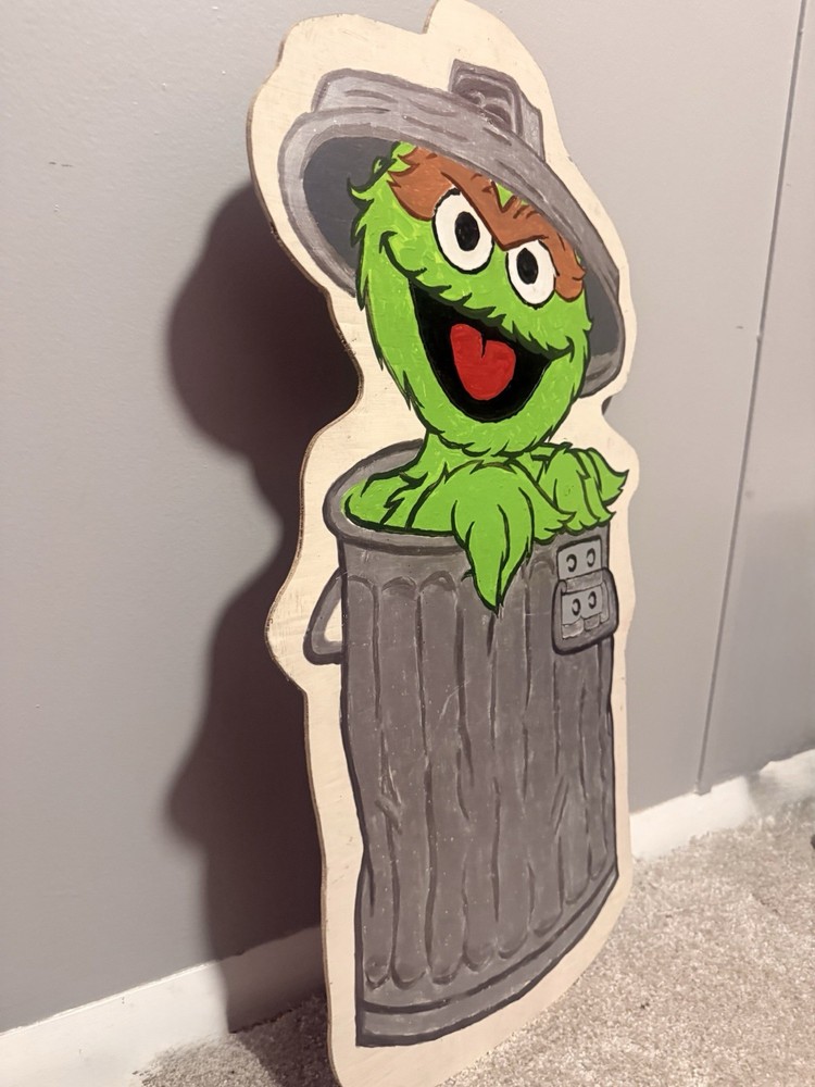 Hand painted Wooden Character