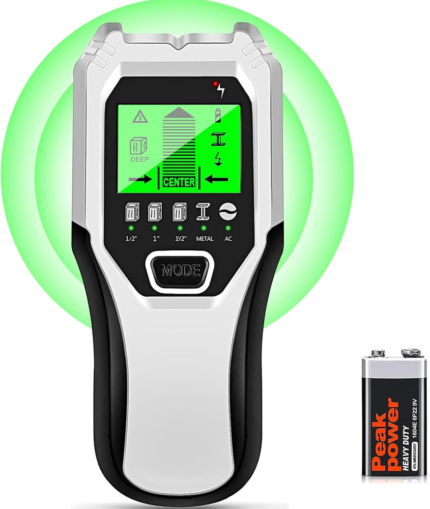 Stud Finder Wall Scanner 5 in 1 Multifunctional Upgraded Smart Wall Scanner, Stu