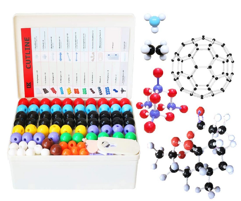 LINKTOR Chemistry Molecular Model Kit (444 Pieces), Big Large, 444pcs