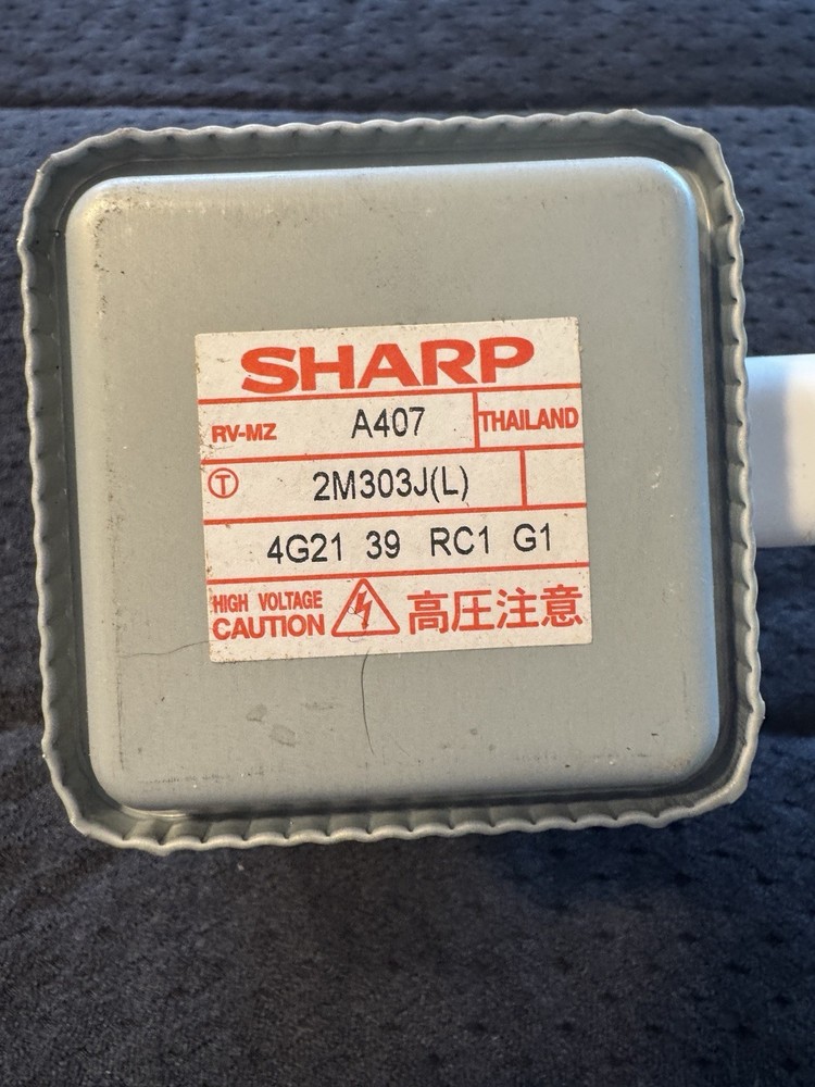 Sharp RV-MZA407WRZZ Microwave Magnetron 1/2" Size Replacement Part