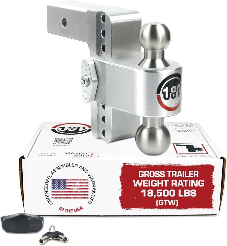 WeighSafe 180 HITCH LTB6-2.5 Adjustable 6" Drop Hitch 2.5" Receiver