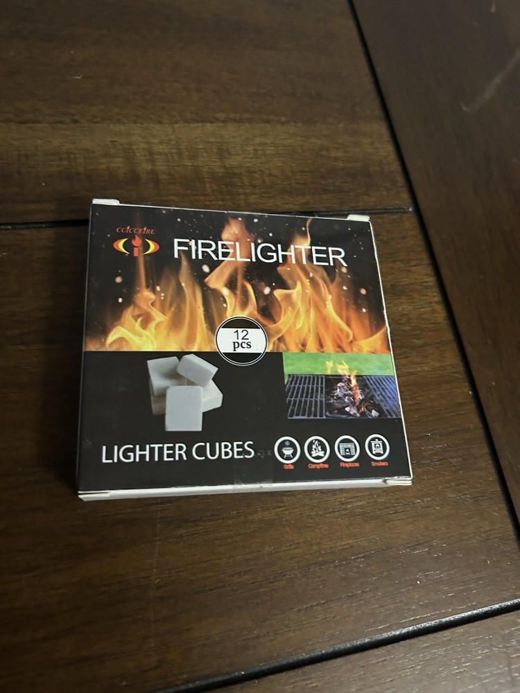 12-pack of CCICCFIRE firelighter cubes