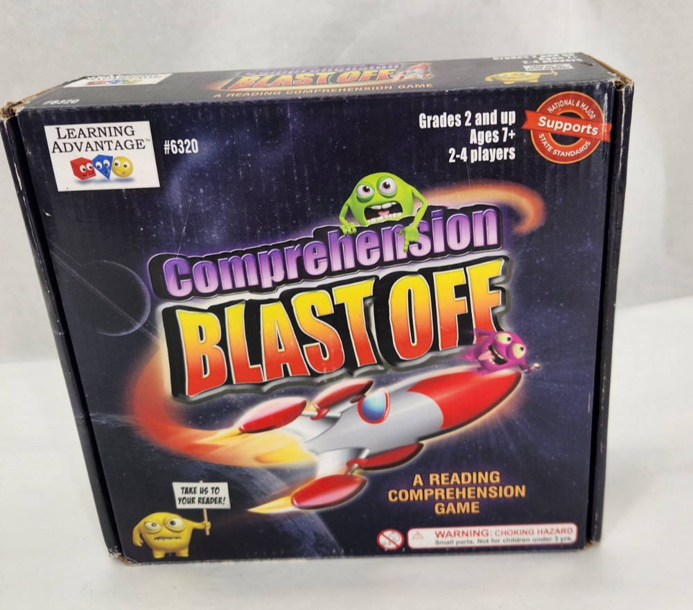 Comprehension Blast Off - A Reading Comprehension Game Complete