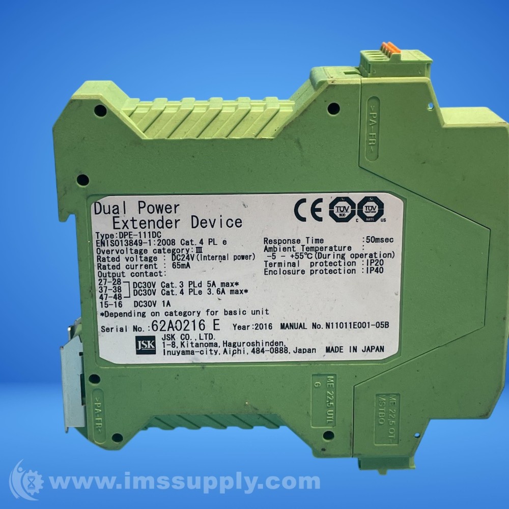 JSK DPE-111DC Dual Power Extender Device FNIP