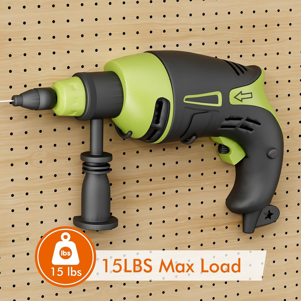 Utility Heavy Duty Pegboard Hooks - 8Pack Peg Board Accessories for Hanging Tool