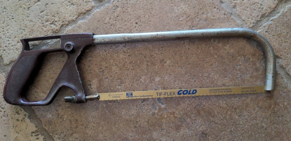 Vintage Stanley No. 408 Hacksaw