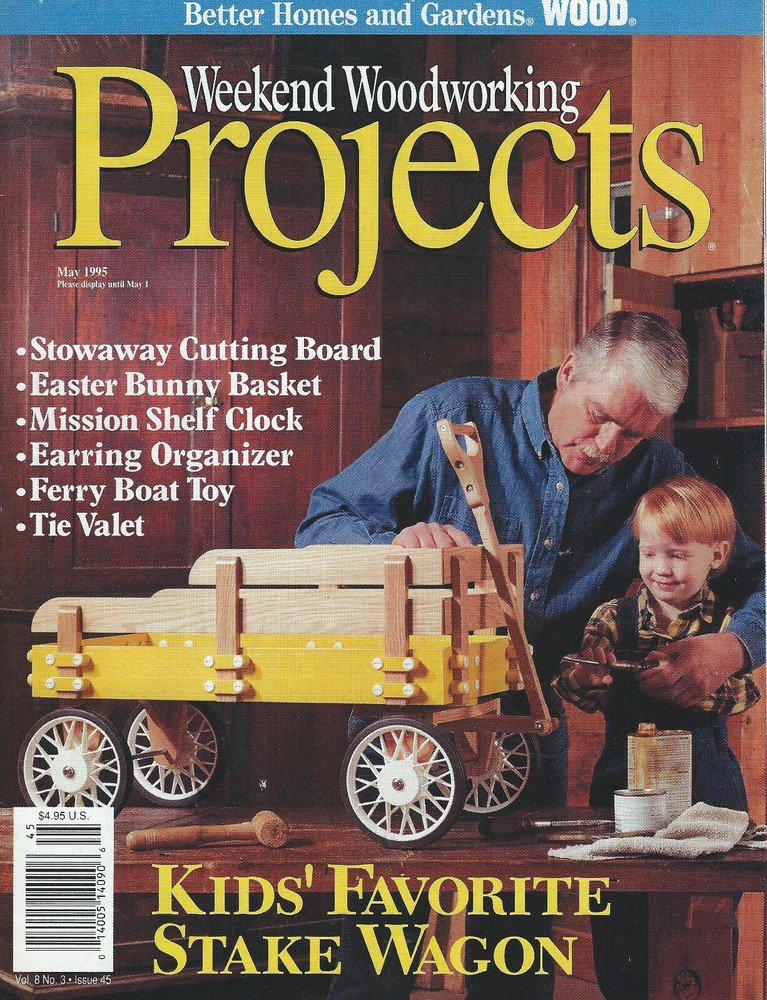 Better Homes And Gardens Weekend Woodworking Projects May 1995
