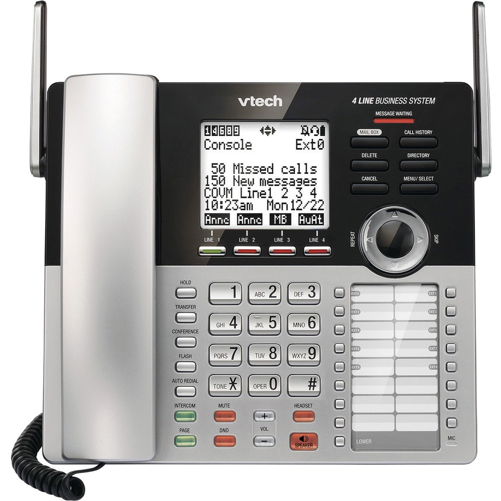 VTech CM18245 DECT 6.0 Standard Phone - Black (cm18445)