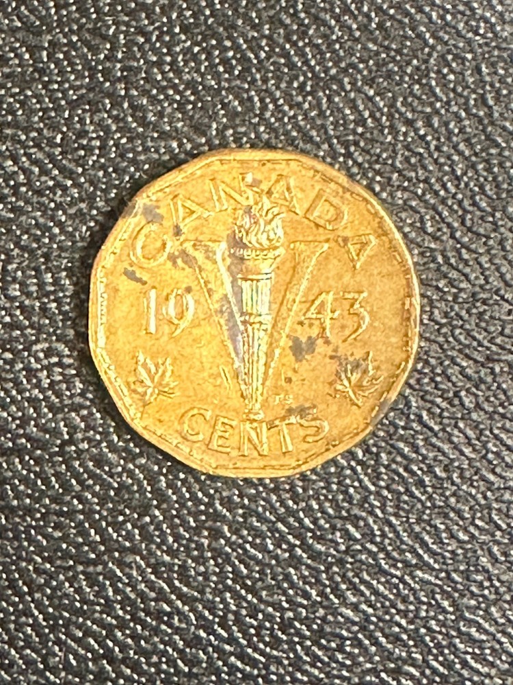 1943 Canada 5 Cents