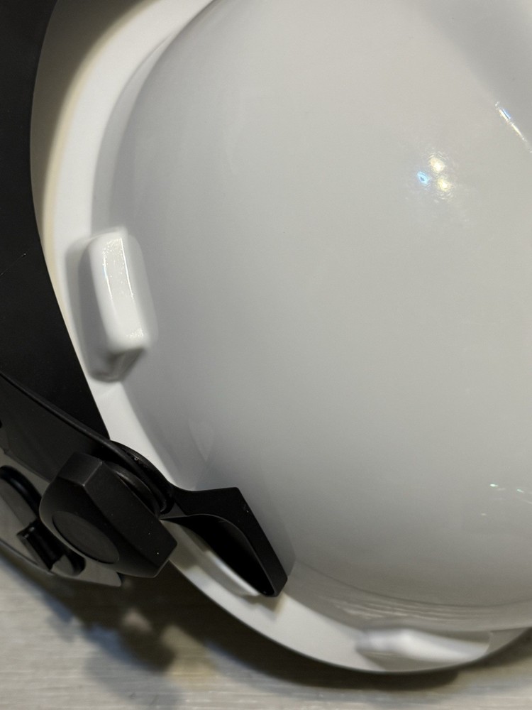 ARC GUARD FACE SHIELD & HELMET-HAT MSA SIZE MEDIUM NEW