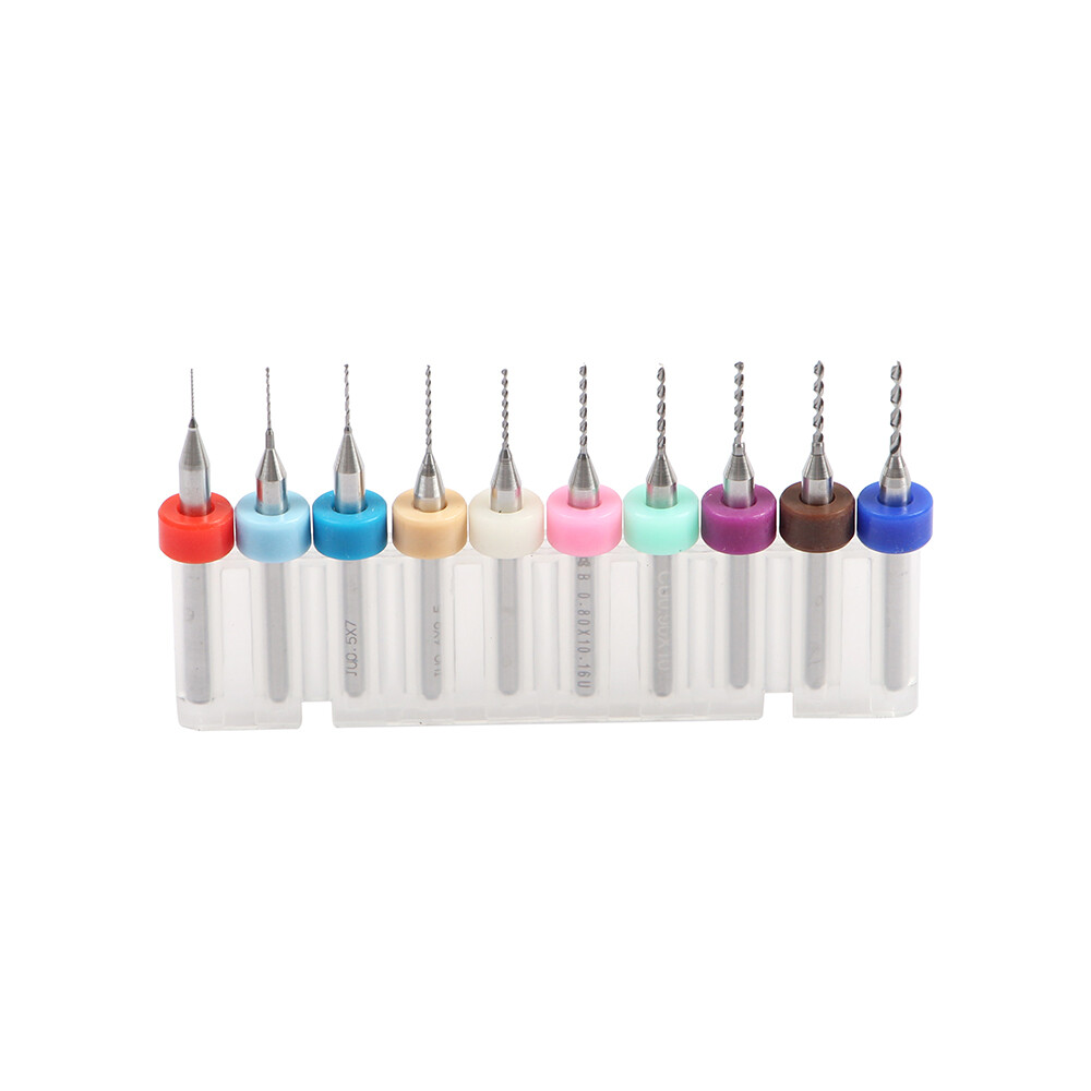 59Pcs Precision Pin Vise Tools Mini Micro Hand Twist Drill Bits Set Rotary Kit