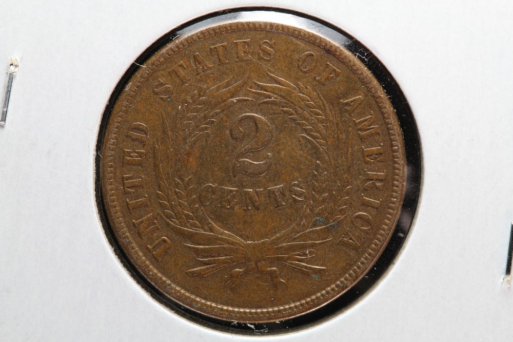 1864 Two Cent AU 3HC7