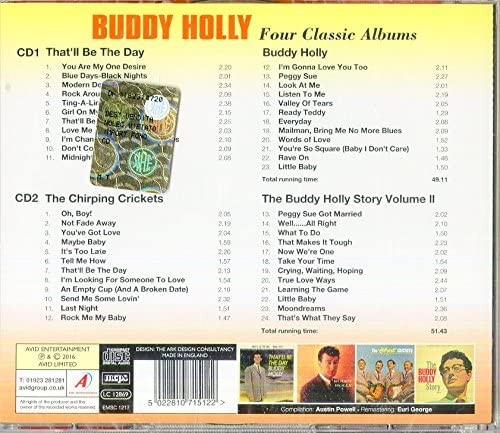 Buddy Holly Four Classic Albums (CD)