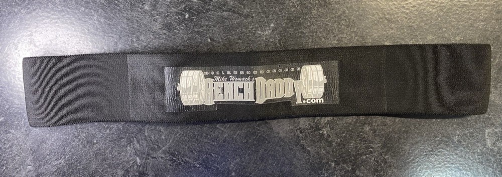Mike Womack Bench Daddy Bench Press Overload Support Strap Size 44 Powerlifting