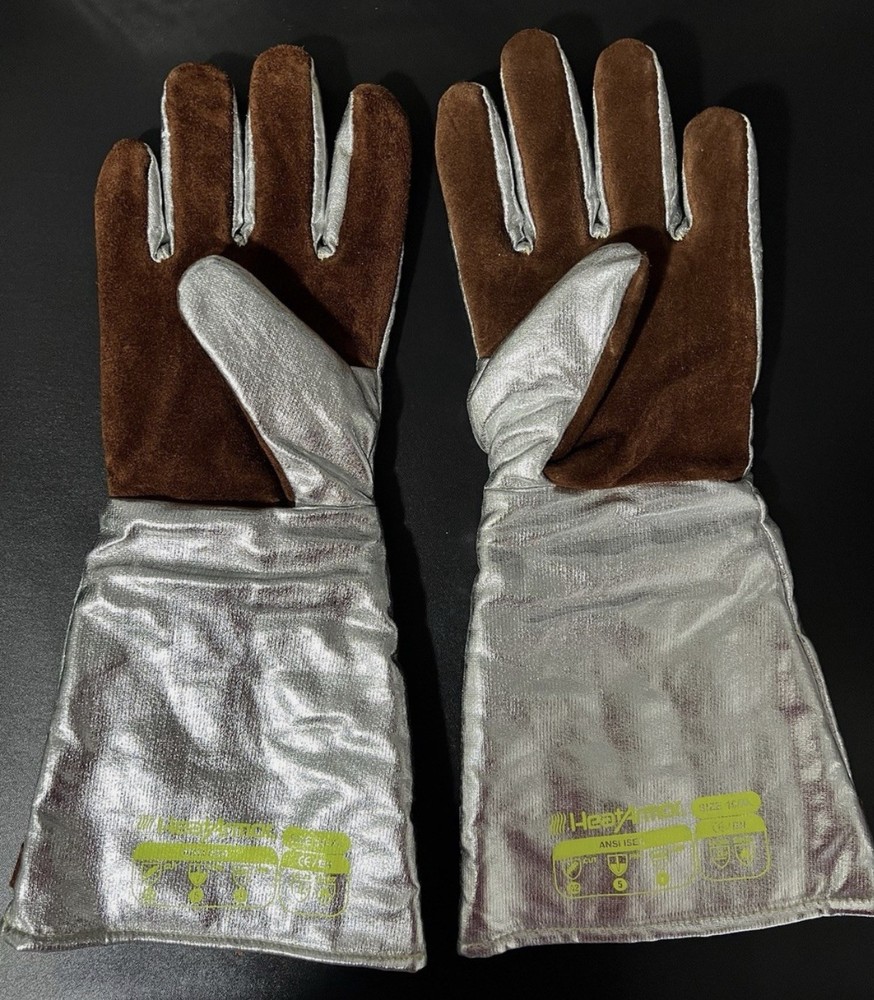 HexArmor: HeatArmor 5060 Aluminized Welding Gloves Size L - Large