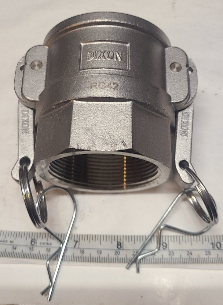 2" DIXON D-200 Type D Coupler 316 Stainless Steel