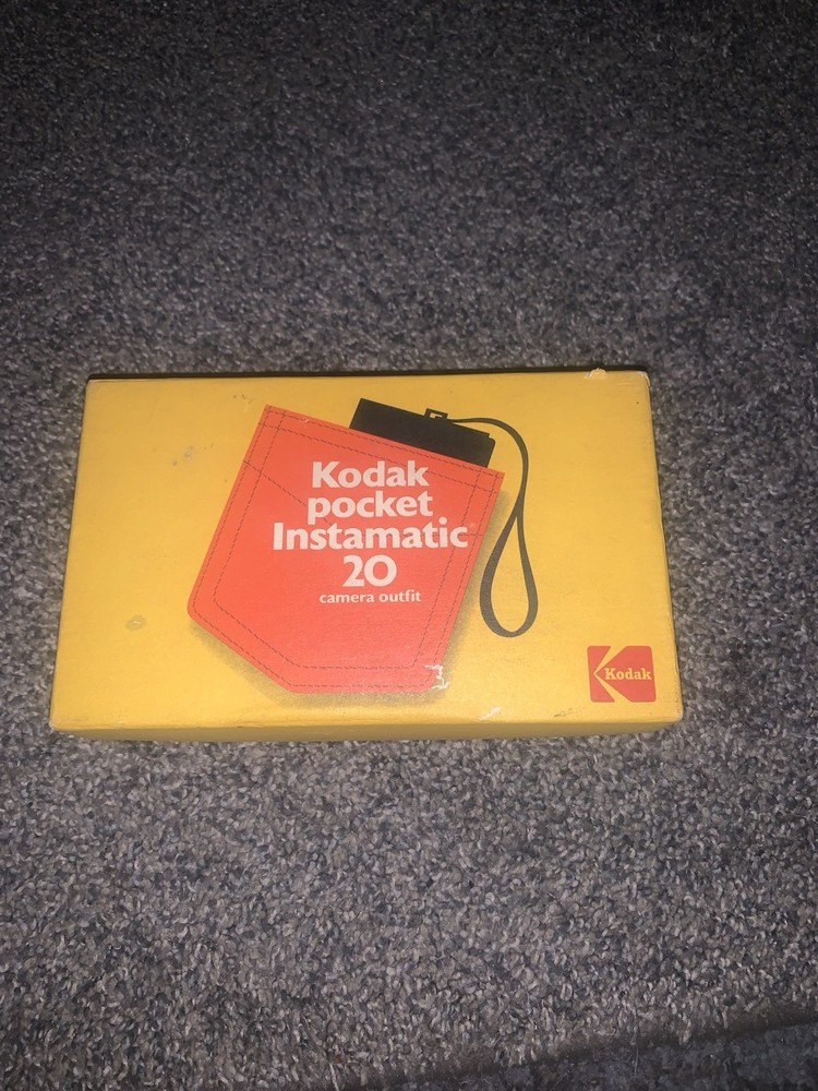 Kodak Instamatic 20 Camera In Box