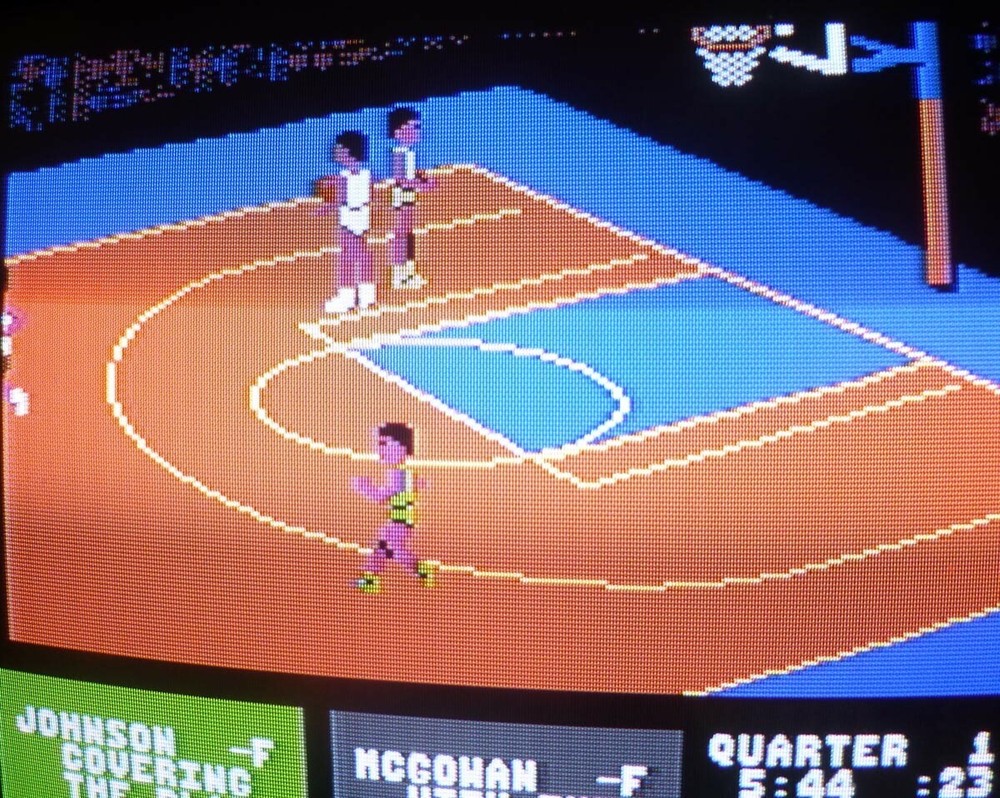 Commodore 64/128: FAST BREAK - C64 Original disk - TESTED - Accolade basketball