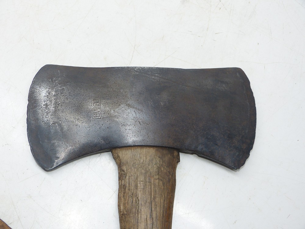 Vintage 4 Pound Plumb Michigan Pattern Double Bit Axe INV16831