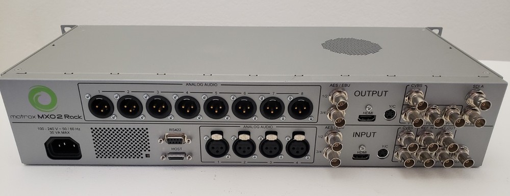 Matrox MXO2 Rack mount breakout box