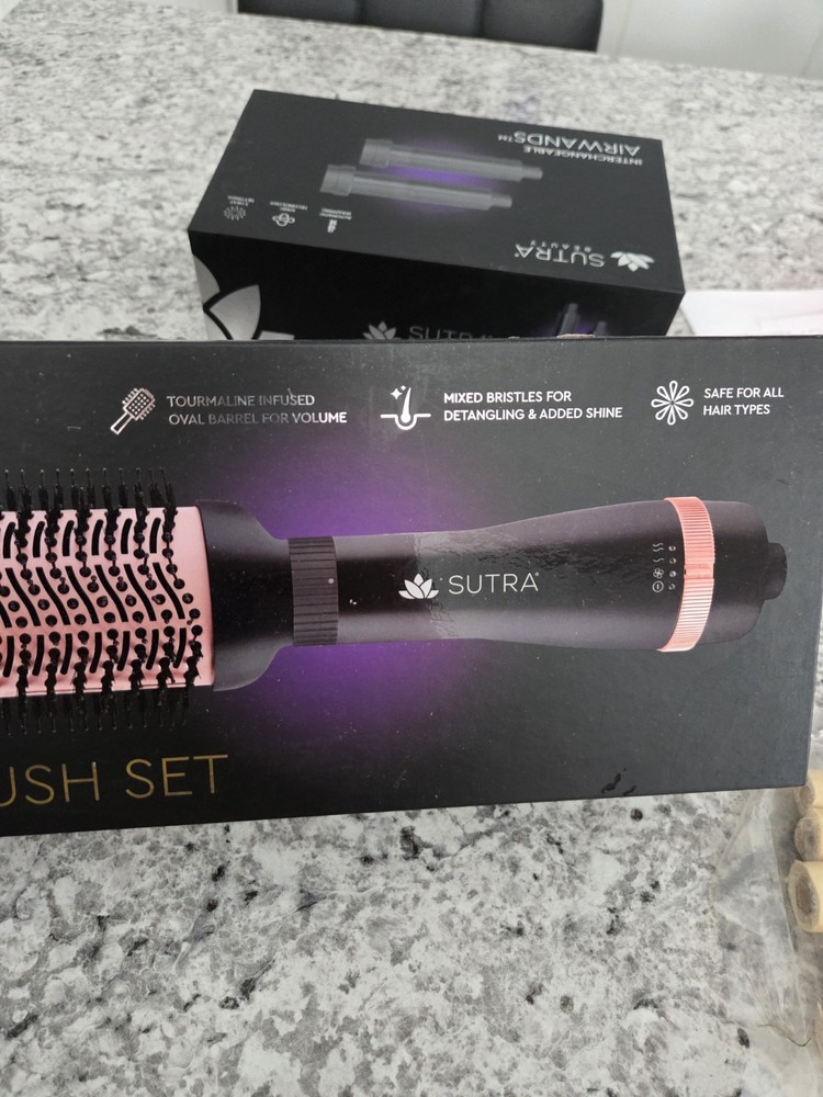 Sutra 3" Interchangeable Blowout Brush Dryer Infrared Ionic Ceramic Lightweight