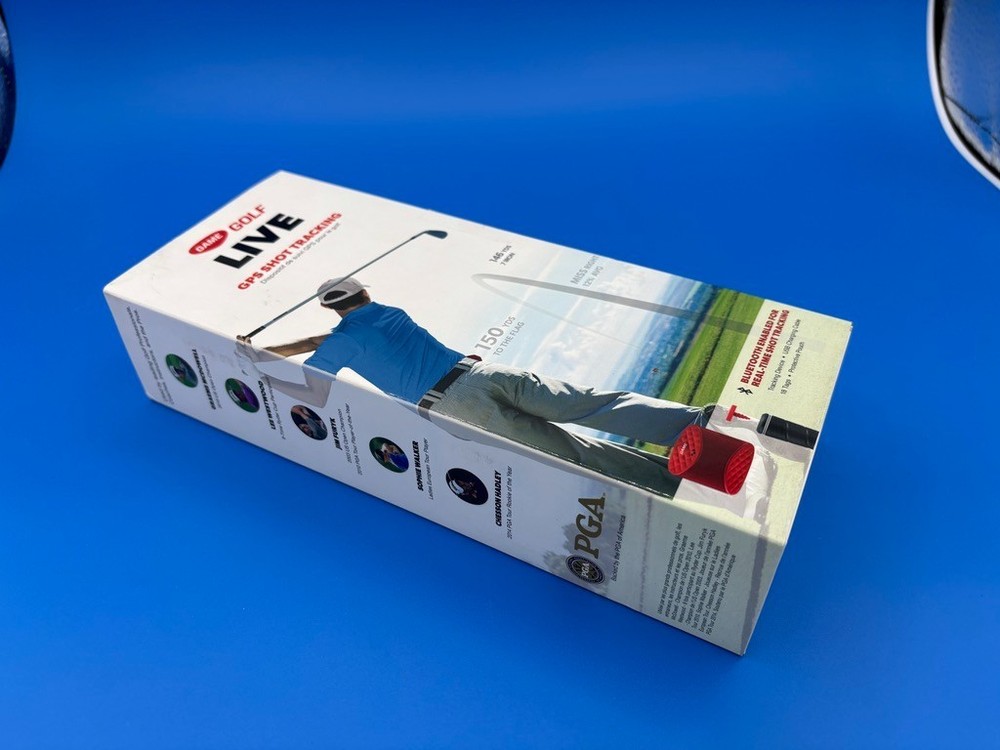 Game Golf Live GPS Shot Digital Tracking System BlueTooth Enabled Tracker NIB