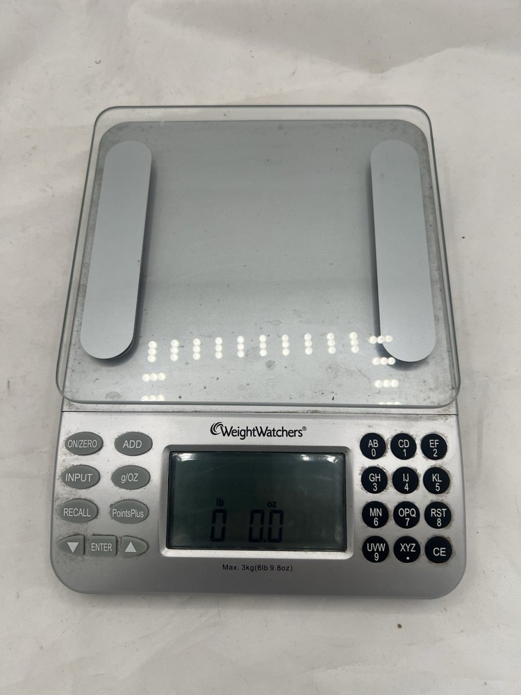 Weight Watchers Electronic Food Scale Points Plus Values Database - TESTED