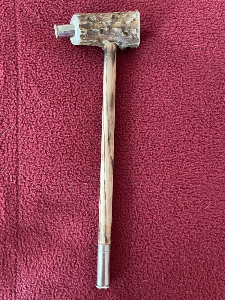 Deer Antler and Round Ball Starter Muzzle Loading Handmade