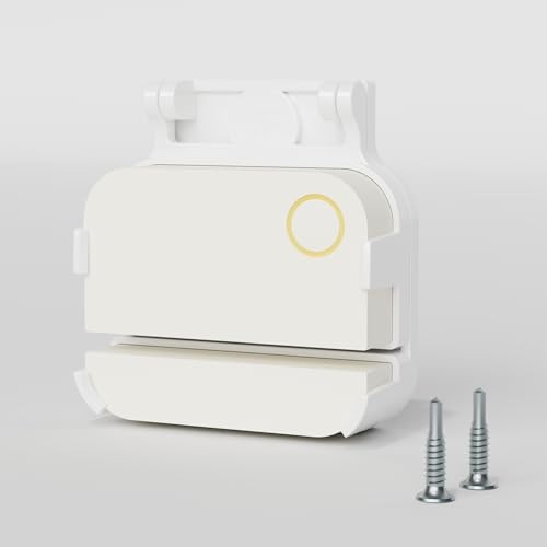Garage Door Bracket for Ring Alarm Contact Sensor 2nd Gen | Secure Mount White