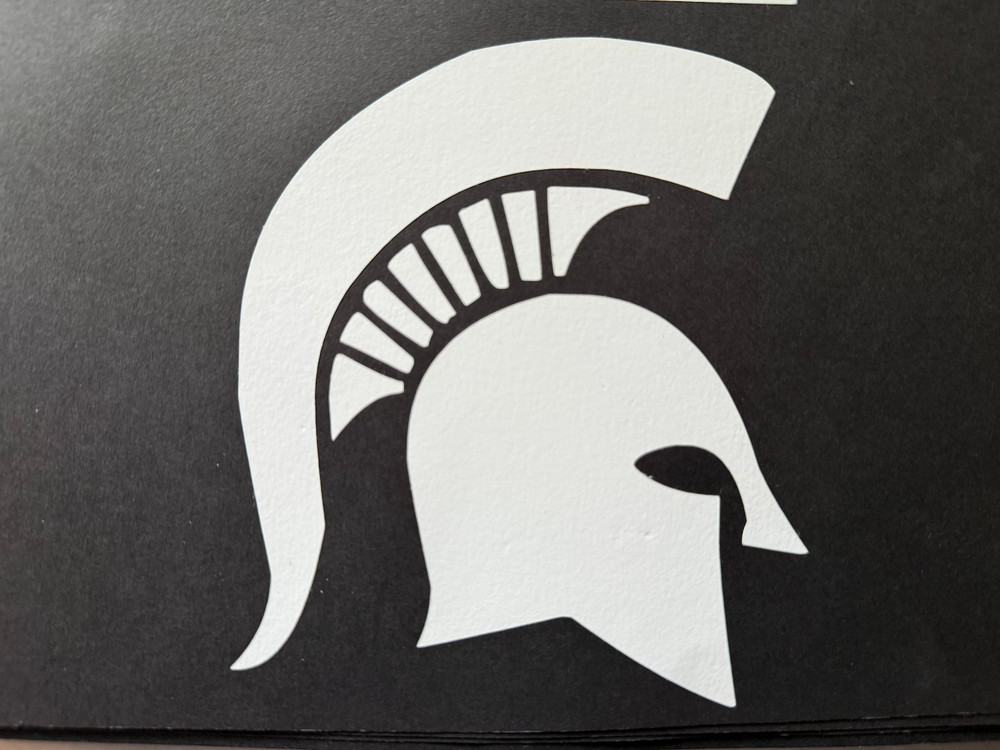 NCAA MICHIGAN STATE SPARTANS VINYL STICKER DECAL