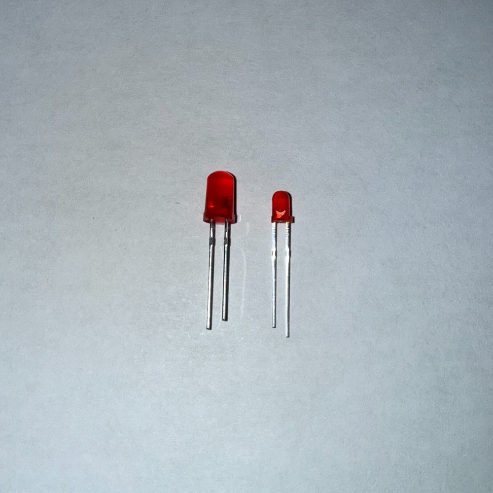 4 Pack 20 Pc 5mm/ 3mm Generic LED Pack Diffused Round