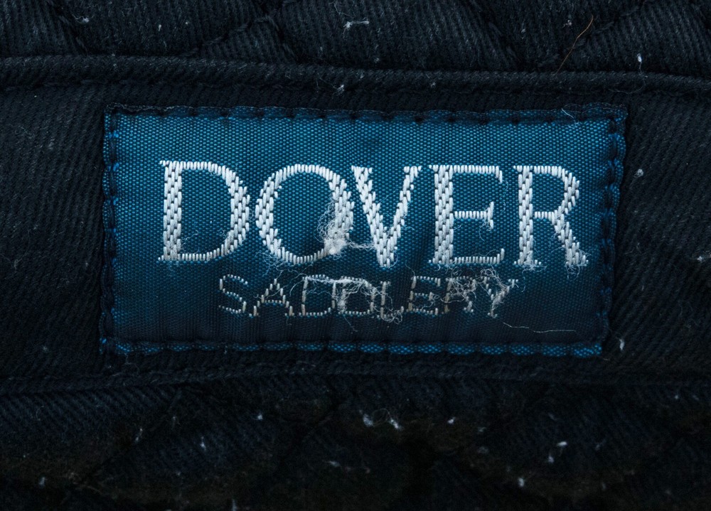Saddle Pad Black Dover Used 22" Spine 21" Drop