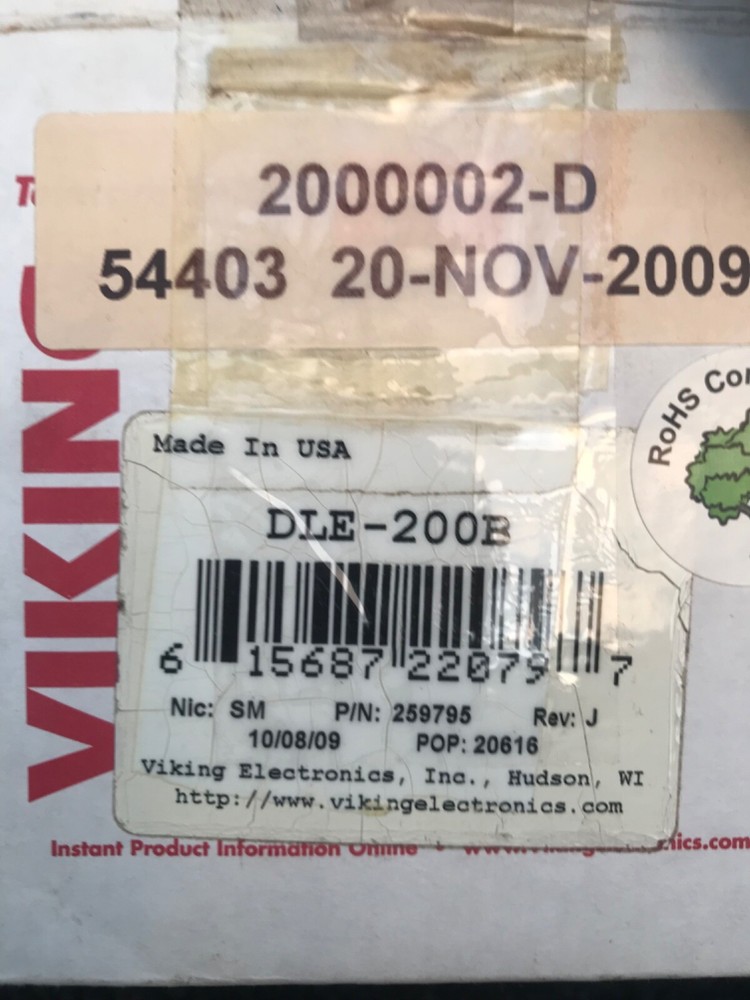 Viking DLE-200B Phone Line Simulator with Dial Tone