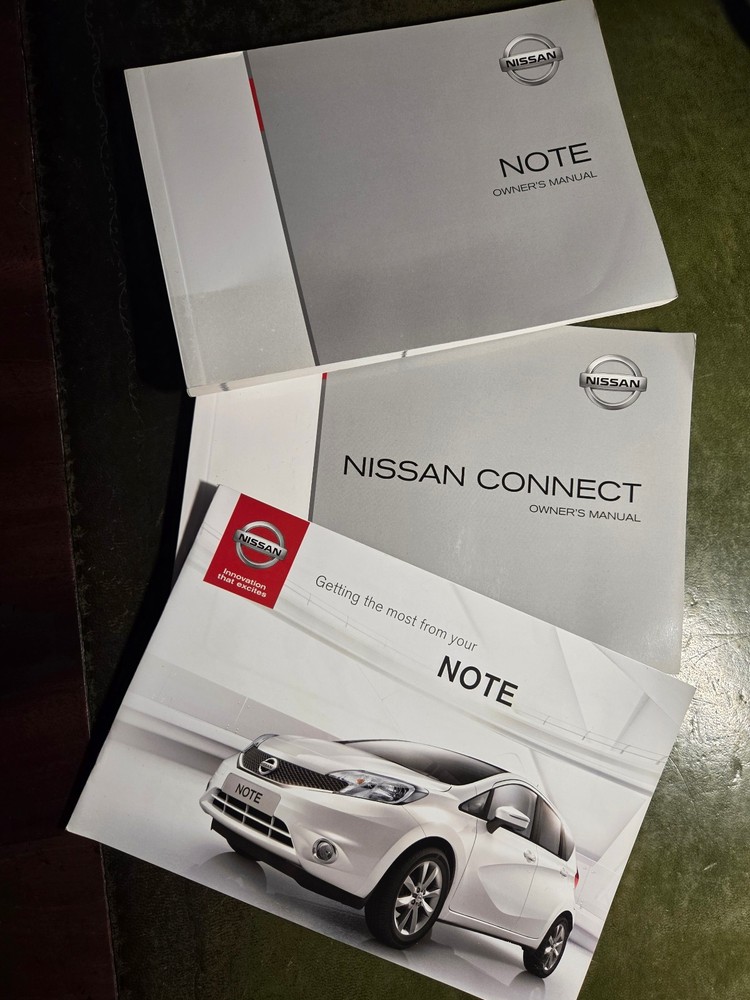 Nissan Note Owners Manual & Connect Handbook / User Guide 2012 2016