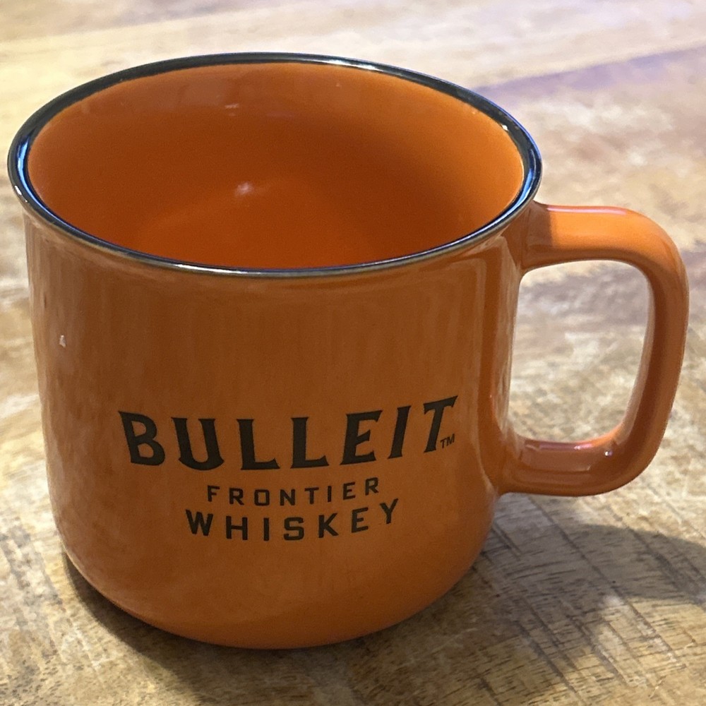 Bulleit Bourbon Frontier Whiskey Ceramic 8 Oz Coffee Mug