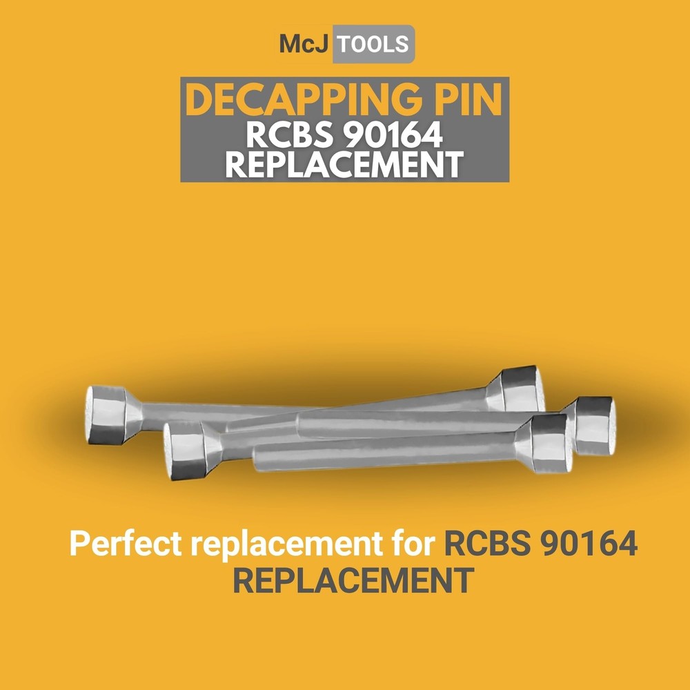 McJ Tools Reloading Headed Decapping Pins 10pack Decap