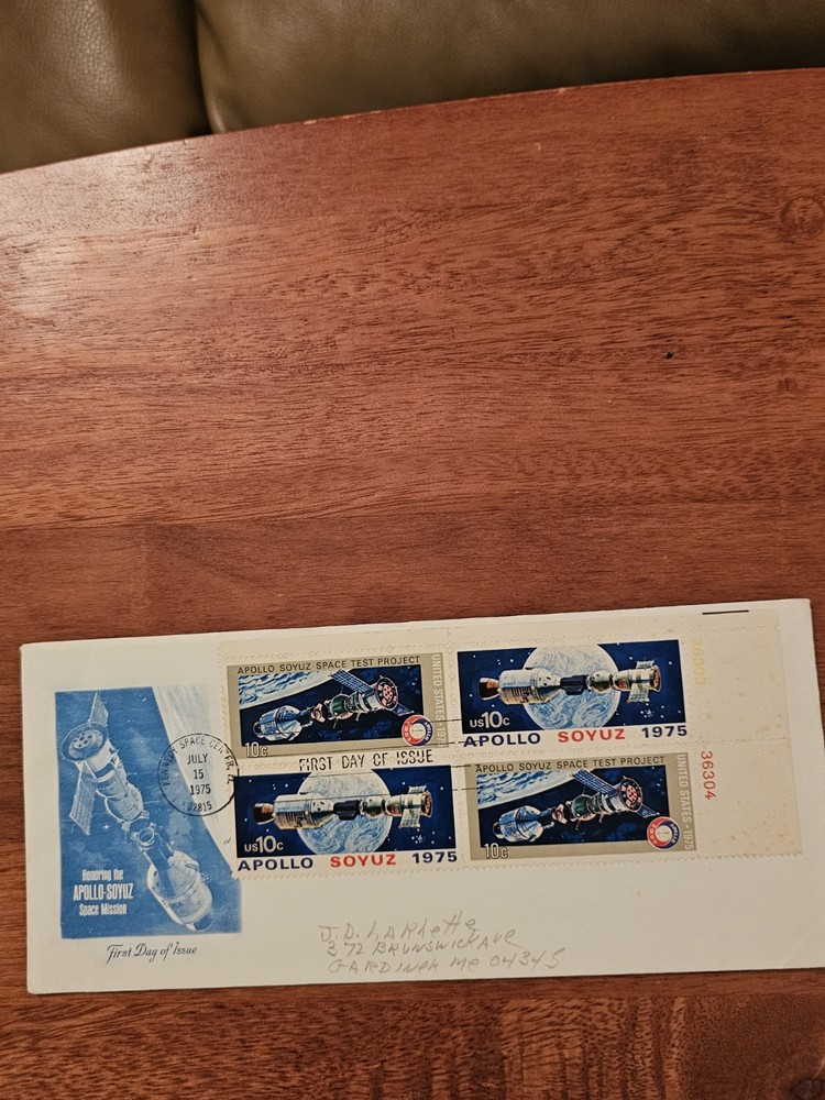 USPS RUSSIAN APOLLO SOYUZ 7 7 1975