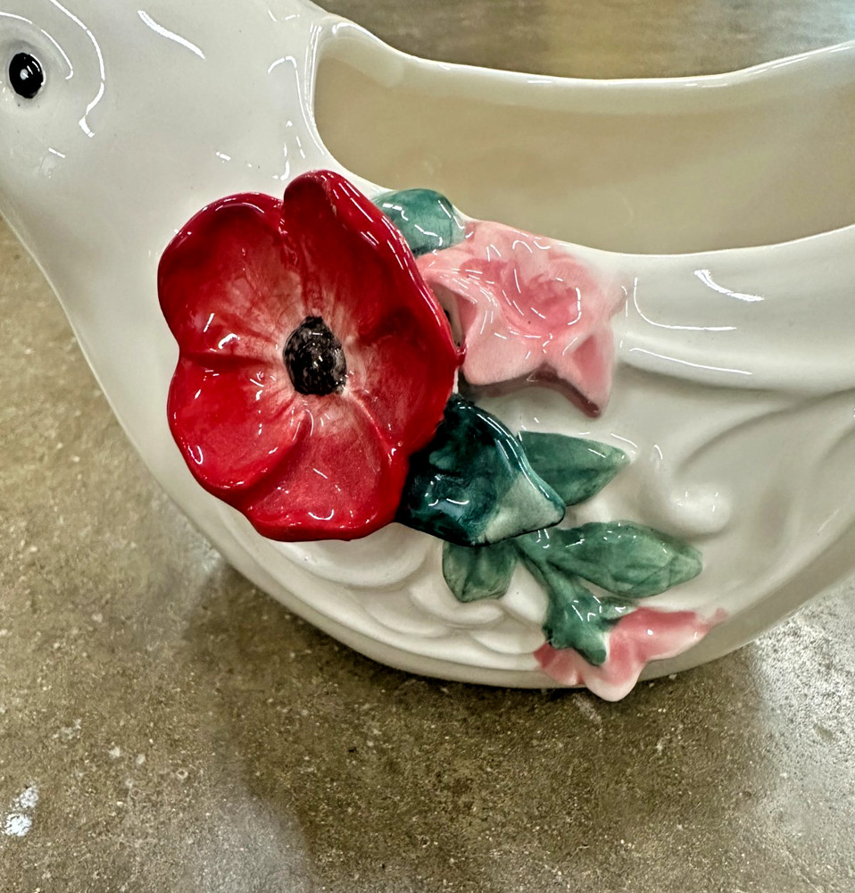 Blue Sky Clayworks Bird Planter
