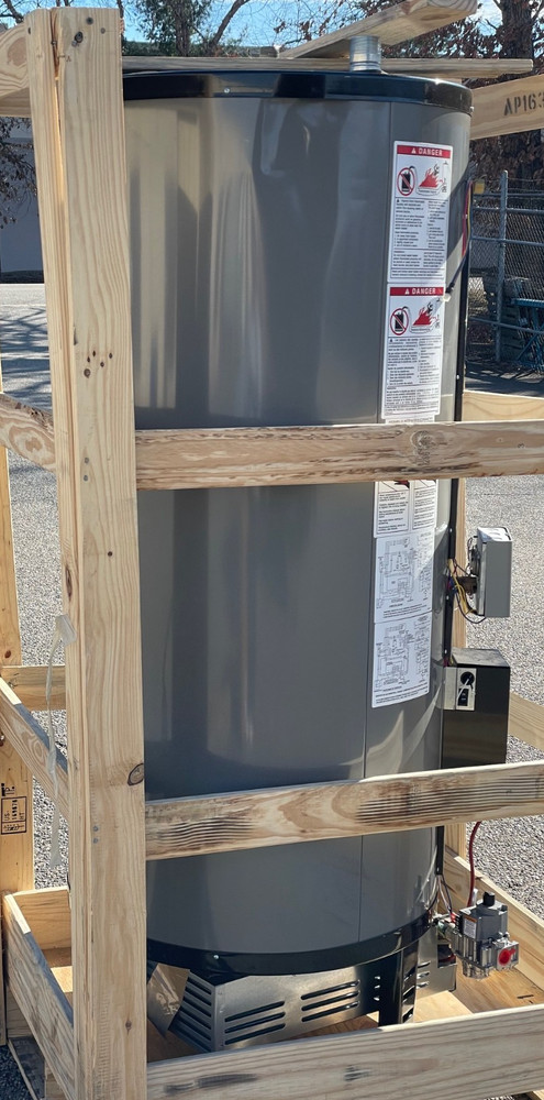NEW Rheem Heavy Duty 72 Gallon NG Natural Gas Commercial Water Heater G72-250A