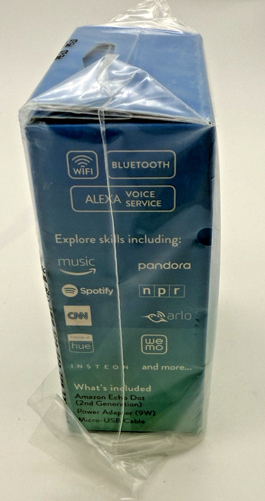 Amazon Echo Dot 2nd Generation Smart Speaker - Black (RS03QR)