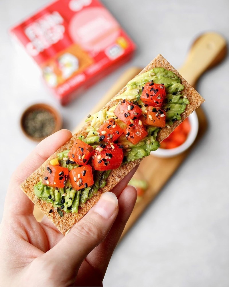7oz Rye Flatbread Crackers - Authentic Finnish Sourdough for Delicious Pairings