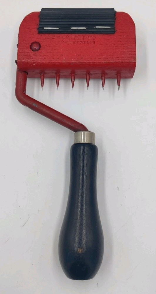 Vintage Upholstery Pulling Tool G.W. Mount 403 Red & Black Handle Used